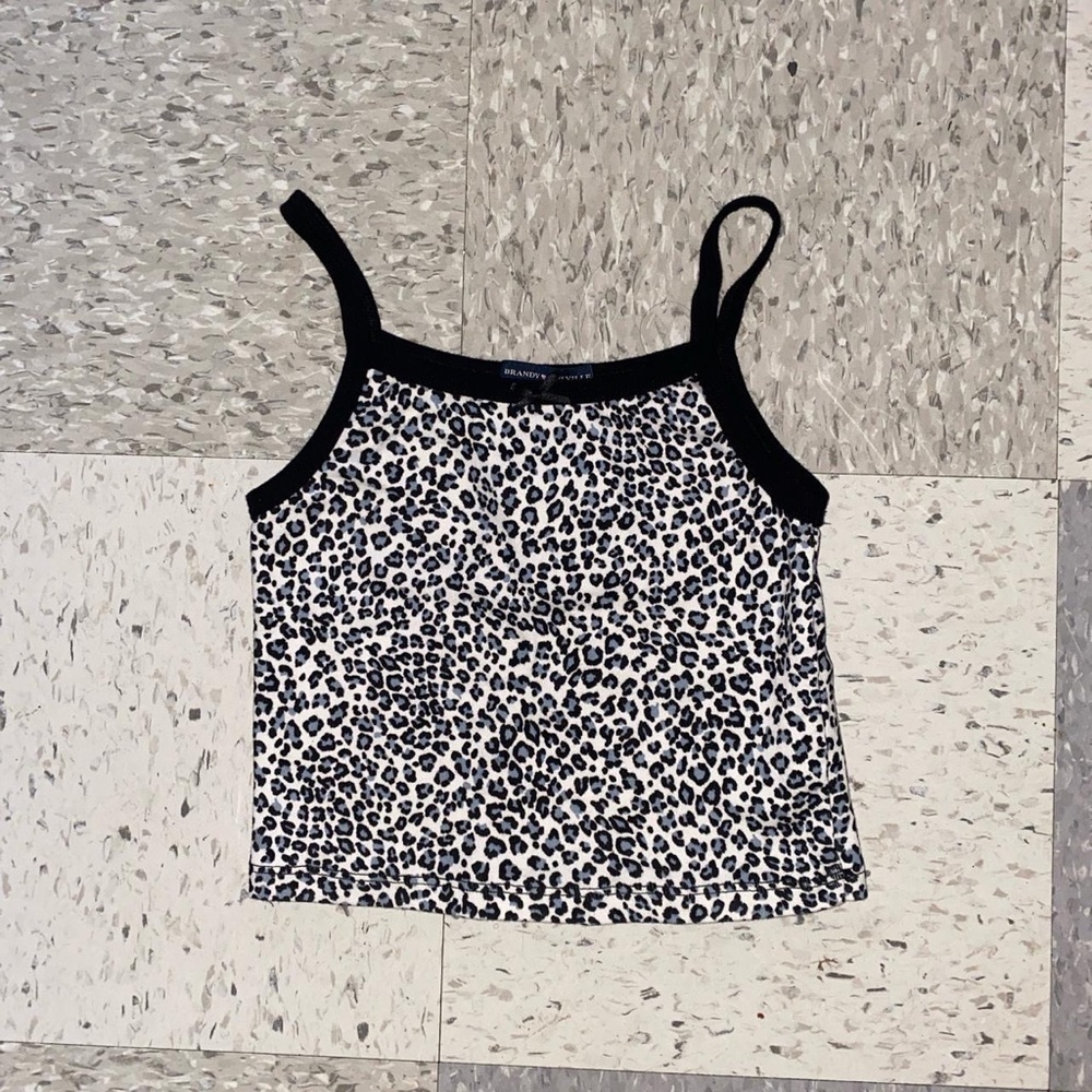 Brandy Melville Cheetah Print tank